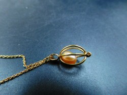 14kge pearl cage pearl